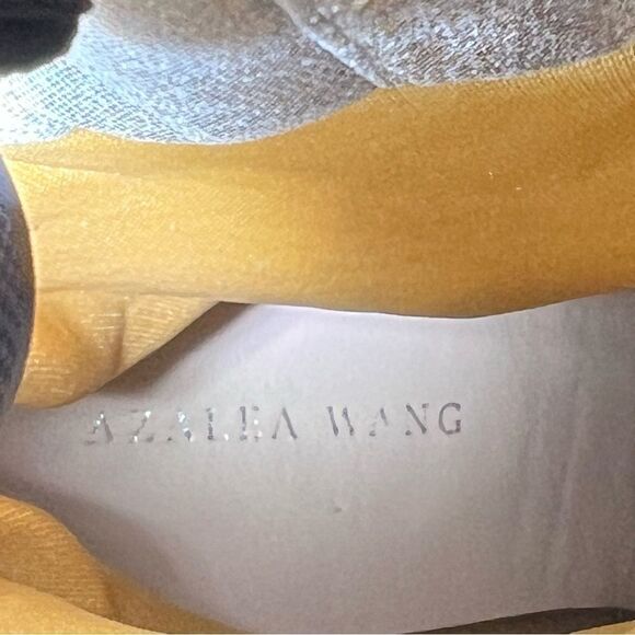 NWOB Azalea Wang Stepping Out silver rhinestone heeled puffer bootie sz 6.5 - Picture 8 of 9